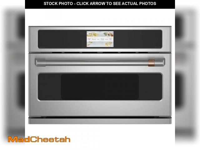Lot 74-12409912 - Cafe 30 in. 1.7 cu. ft. Smart Electric Wall Oven and Microwave Combo with 240 Volt Advantium Technol...