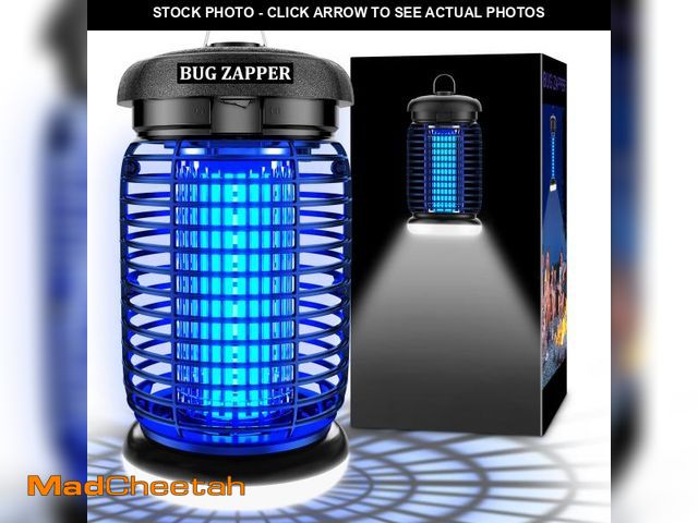 Lot 74-12050627 - LUOJIBIE Bug Zapper Outdoor, Mosquito Zapper with LED Light, Fly Zapper Outdoor Indoor, Insect Zappe...