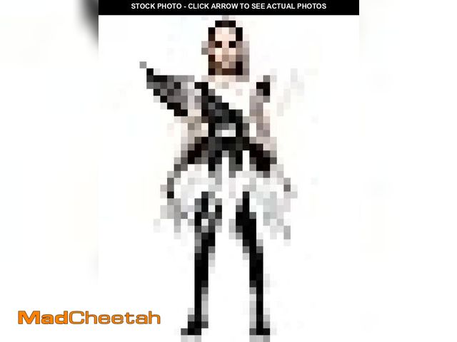 Lot 74-12367855 - Twisted Angel Costume - Girls, X-Large (14-16) - Stylish Black &amp; White Outfit Perfect For Hallow...