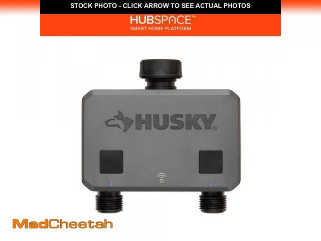Lot 74-12533243 - Husky Smart Watering Timer for Irrigation and Sprinklers Powered by Hubspace - USED