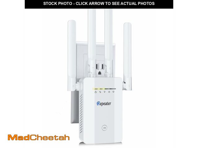 Lot 74-12697277 - 2026 WiFi Extender Signal Booster, up to 18k+sq. ft and 88+ Devices, Internet Booster for Home, Wire...