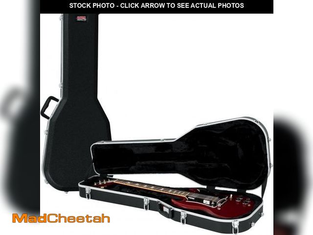 Lot 74-12211481 - Gator Cases Lightweight ABS Molded Hardshell Case for SG Style Guitars, (GC-SG) - UNUSED