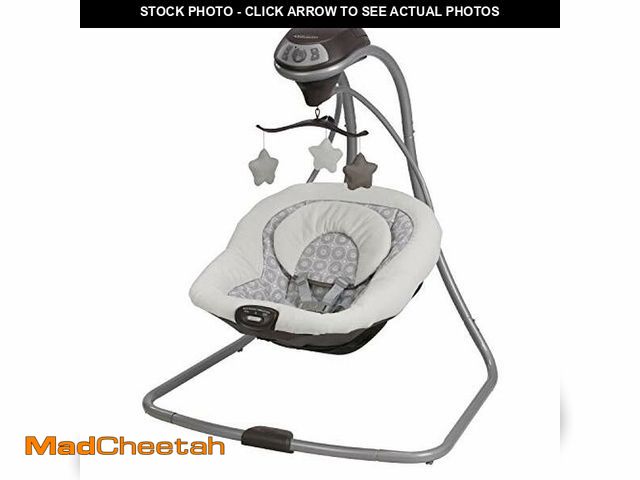 Lot 74-12633060 - Graco Simple Sway Baby Swing, SideÃÂ¢Ã¢âÂ¬Ã¢â¬ËtoÃÂ¢Ã¢âÂ¬Ã¢â¬ËSide Sway, Infant Swing with...