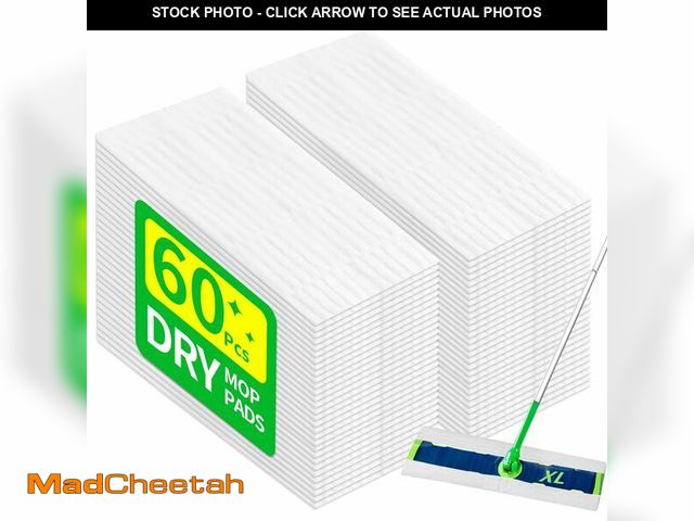 Lot 74-14147604 - FURCIELOS XL Dry Sweeping Cloths Compatible with Swiffer Sweeper XL Mop, Disposable Sweeping Dry Pad...
