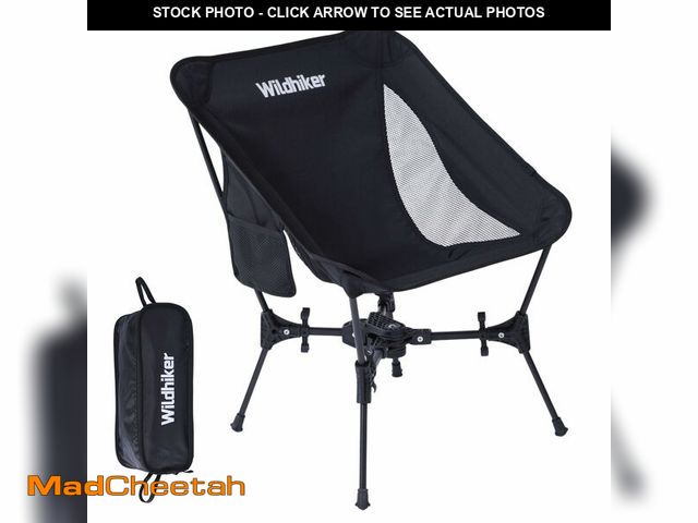 Lot 74-14215172 - Wildhiker Portable Compact Folding Camping Chairs Ã¢â¬â Lightweight, Easy to Pack, Wider Seat Sur...