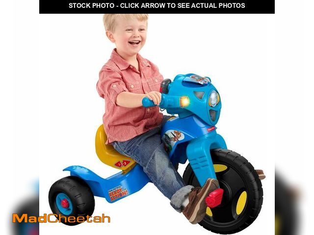 Lot 74-14067264 - Fisher-Price Toddler Tricycle Nickelodeon PAW Patrol Lights &amp; Sounds Trike, Toy Bike with Handle...