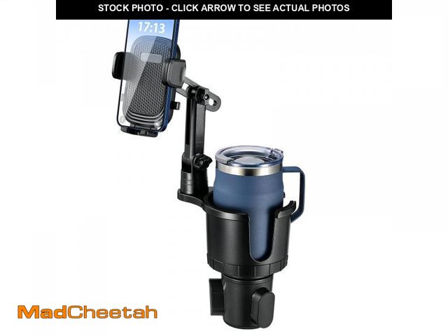 Lot 74-12214707 - Cup Holder Phone Mount for Car,Upgraded 2 in 1 Car Cup Phone Holder Expander with Adjustable Base,36...