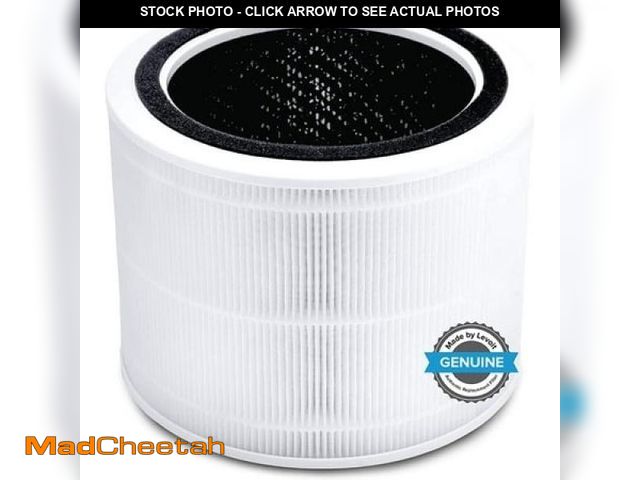 Lot 74-12426695 - Levoit Core 200S-P-RF 5.75 in. H X 7.28 in. W Round Air Purifier Filter 1 Pk - UNUSED
