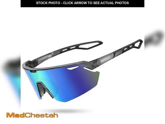 Lot 74-14210610 - Lamicall Polarized Sports Sunglasses for Men Women, [24g Ultralight] [Adjustable Nose Pad] UV400 Pro...