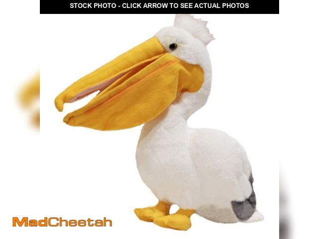 Lot 74-13544491 - JIANEEXSQ Cute Life Like Pelican Bird Stuffed Animal Plush Toy Simulation Nature Bird Doll Children ...