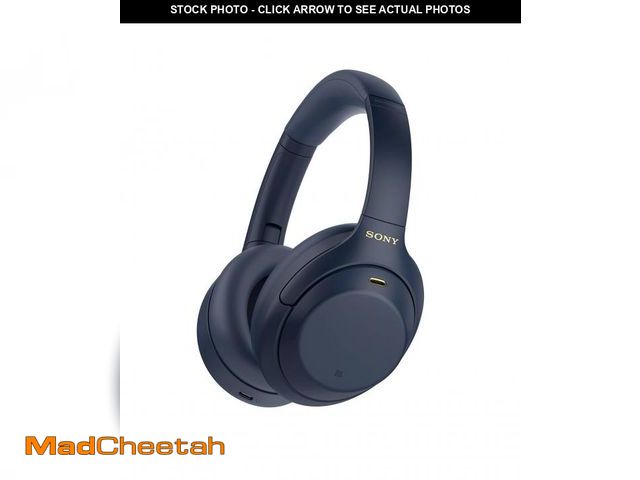Lot 74-12313121 - Sony WH-1000XM4 Wireless Premium Noise Canceling Overhead Headphones with Mic for Phone-Call and Ale...