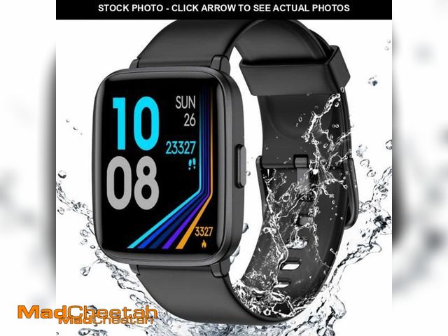 Lot 74-11502321 - Fitness Tracker Watch with Heart Rate Monitor, Large Screen Activity Tracker with Pedometer, Sleep M...