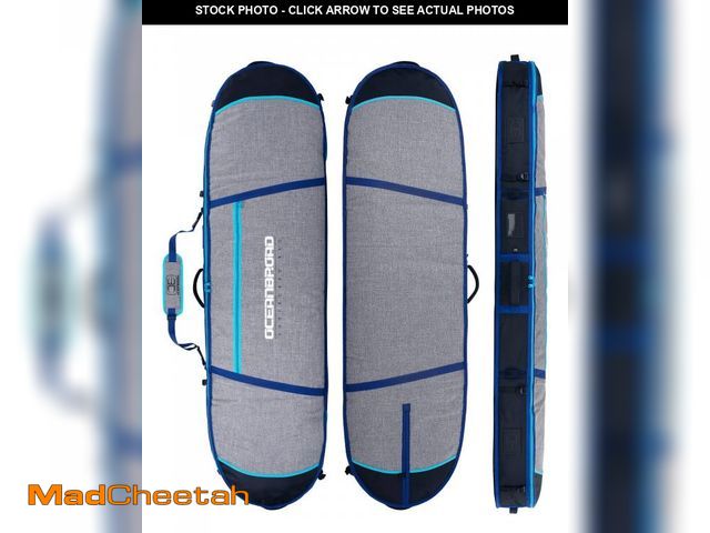 Lot 74-12430155 - OCEANBROAD Surfboard Longboard Travel Bag Double for 2 Boards 6'0, 6'6, 7'0, 7'6, 8'0, 8'6, 9'0, 9'6...