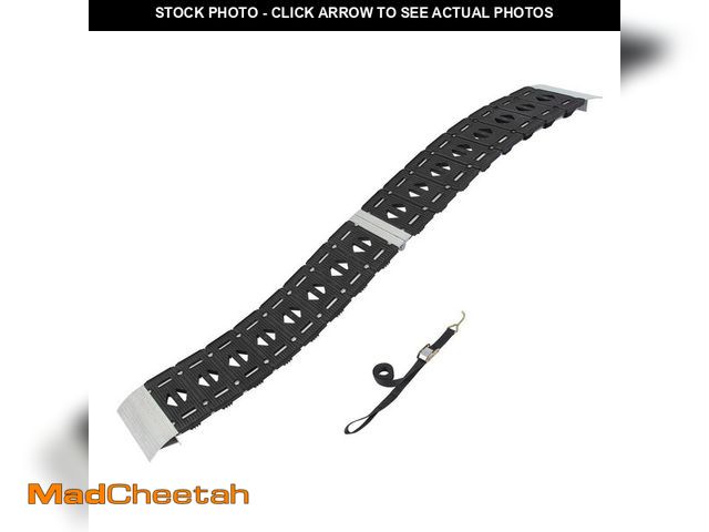 Lot 74-12638464 - CargoSmart 12 in. W x 90 in. L 750 lb. Capacity Hybrid S-Curve Centerfold Truck Loading Ramp (Includ...