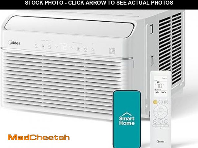 Lot 74-12514329 - Midea 8 000 BTU Smart Multi-Season Window Air Conditioner - UNUSED