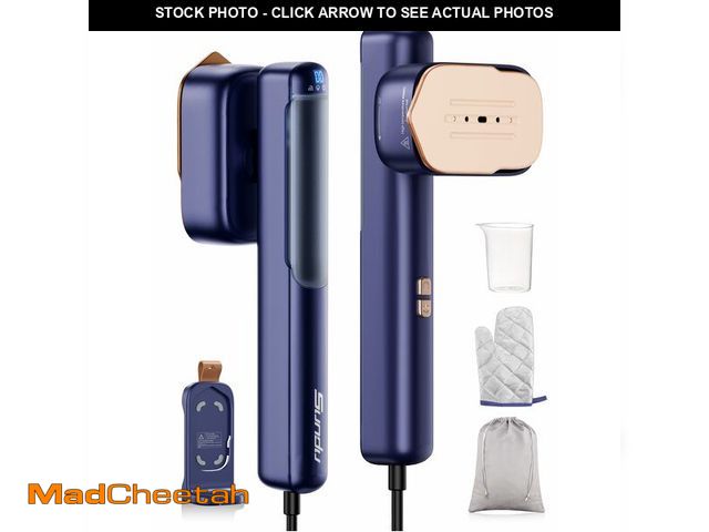 Lot 74-14213903 - Sundu Travel Steamer for Clothes, Portable Handheld Garment Steamer, 15s Fast Heat-up, 100 ml Water ...