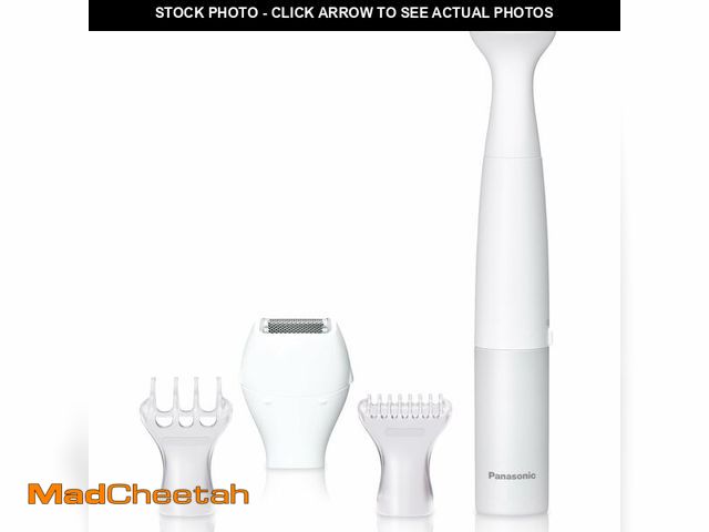 Lot 74-13628662 - Panasonic Bikini Trimmer and Shaver for Women with 4 Attachments for Fast Easy Gentle Grooming in In...