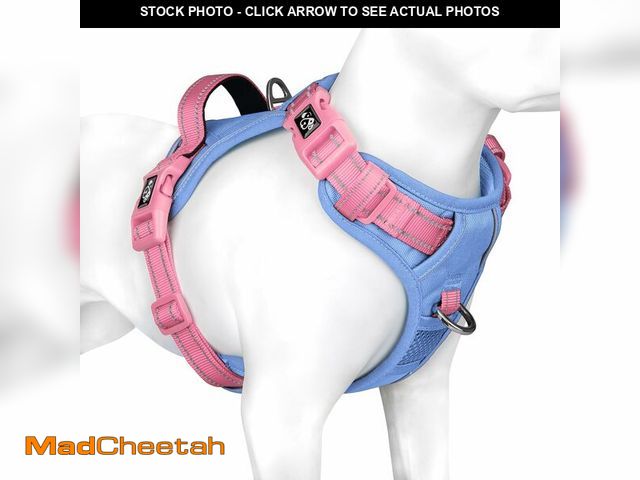 Lot 74-12976520 - PHOEPET No Pull Dog Harness, Unique Colors Reflective Adjustable Dog Vest, with Soft Training Handle...