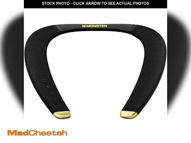 Lot 74-12715013 - Monster Boomerang Petite Neckband Bluetooth Speakers, Neck Speaker with 15H Playtime, aptX High Fide...