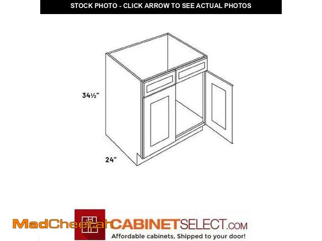 Lot 74-12585381 - L10-SB36: Luxor White 36? Sink base Cabinet - UNUSED