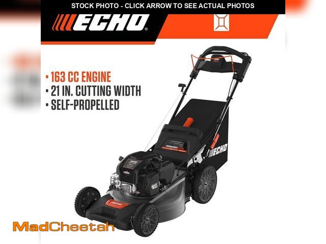Lot 74-14306718 - (MISSING BAGGER) ECHO 21 in. 163 cc Briggs and Stratton Gas 3-in-1 One Blade RWD Self-Propelled Walk...