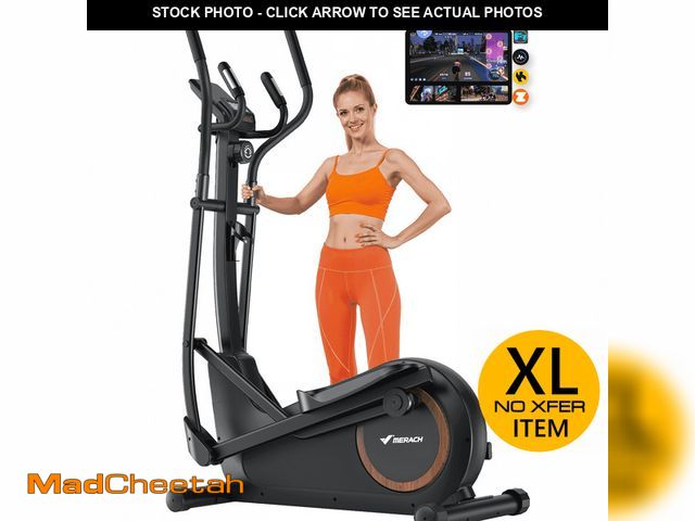 Lot 74-12668323 - MERACH Elliptical Exercise Machine, 16 Levels Magnetic Drive, Quiet Home Cardio Fitness Equipment wi...