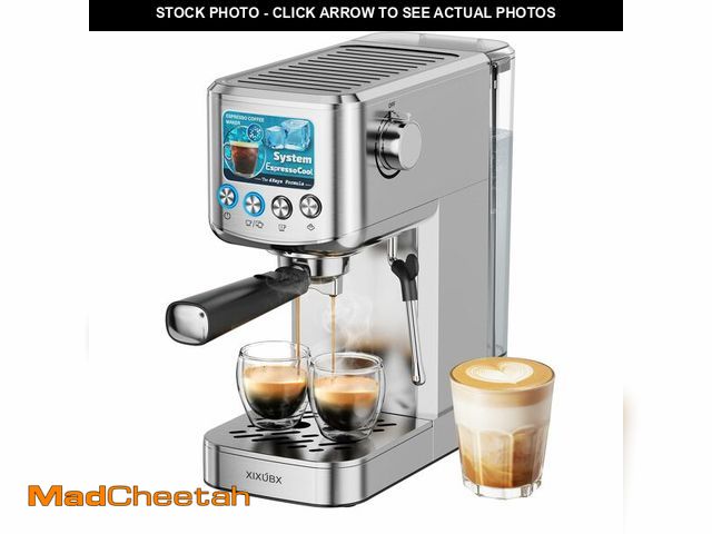 Lot 74-13550467 - XIXUBX Espresso Machine 20 Bar with Milk Frother, Stainless Steel Coffee Maker with 42 oz Removable ...