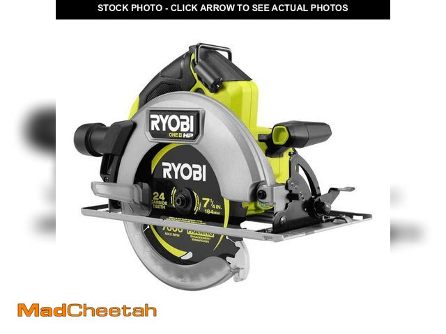Lot 74-12790971 - RYOBI ONE+ HP 18V Brushless Cordless 7-1/4 in. Circular Saw (Tool Only) - USED