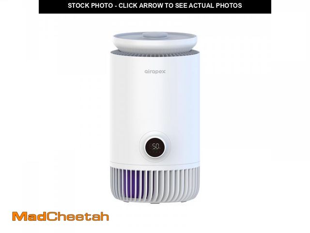 Lot 74-12303079 - AIRAPEX 2 in 1 Air Purifier and Evaporative Humidifier Combo for Bedroom, H13 True HEPA Filter, Cool...