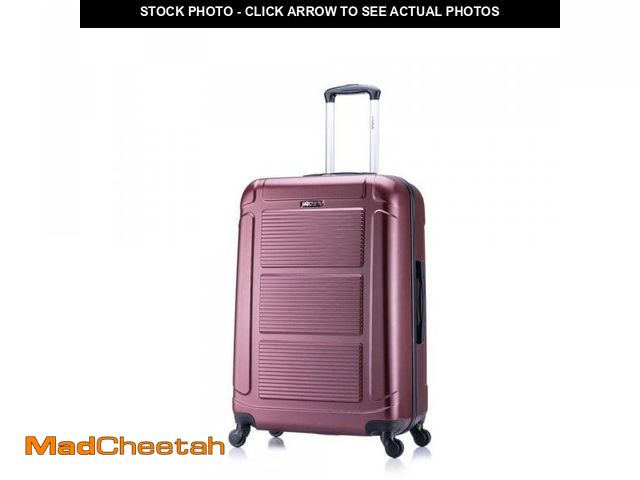 Lot 74-12424728 - InUSA Pilot Lightweight Hardside Spinner Suitcase 28 in. Wine - UNUSED