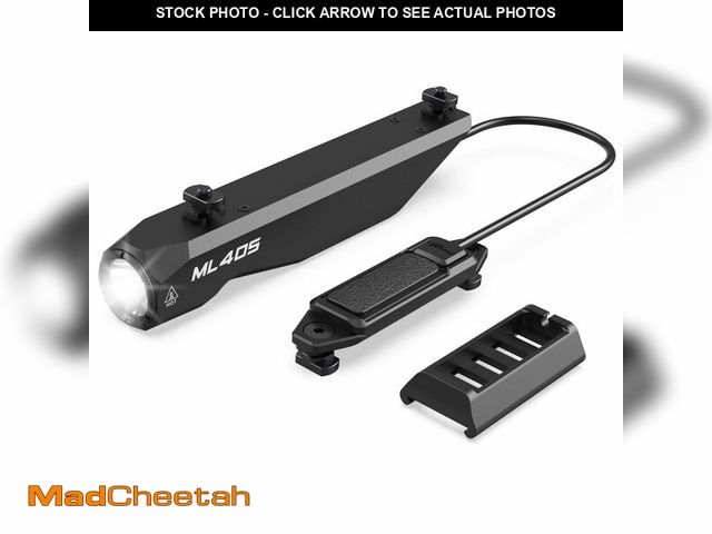 Lot 74-12444088 - VOTATU ML40S 1450 Lumens Tactical Flashlight with Pressure Switch Compatible with M-Lok Rail Weapon ...