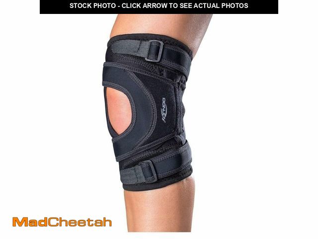 Lot 74-13542210 - DonJoy Tru-Pull Lite Large Right Leg Knee Brace with Breath-O-Prene and Pull Straps for Mild to Mode...