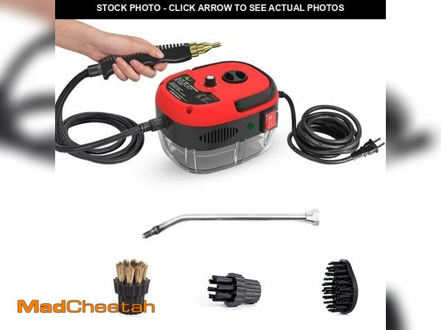 Lot 74-13544371 - Irishom 2500W Handheld Steam Cleaner High Temperature Pressurized Steam Cleaning Machine Portable Ca...