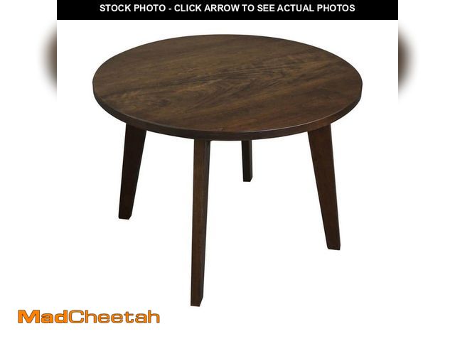 Lot 74-12939164 - American Trails Genuine 24 in. Cherry Wood Medium Round Wood Coffee Table - UNUSED