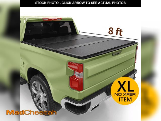 Lot 74-14071844 - 8ft Hard Folding Truck Bed Tonneau Cover for 2010-2026 Silverado &amp; GMC Sierra - UNUSED