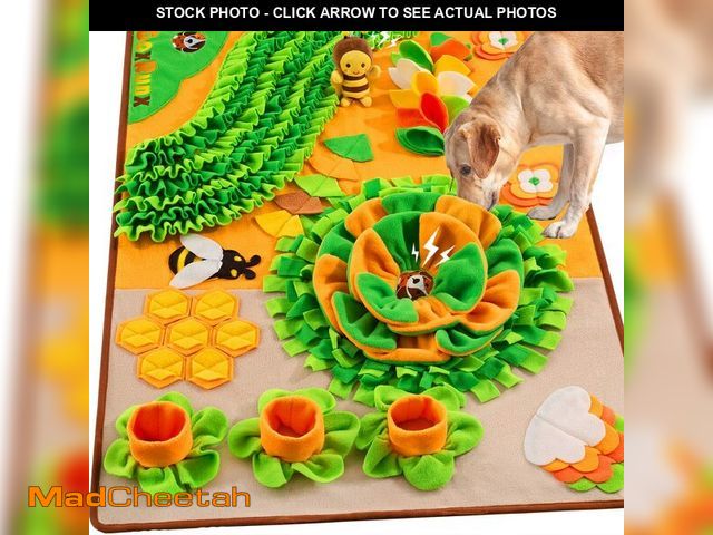 Lot 74-12705855 - Snuffle Mat for Dogs 40'' X 27'' Large Dog Feeding Mats Pet Sniff Nosework Slower Feeder Interactive...