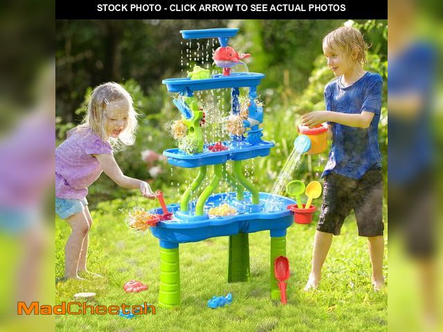 Lot 74-12667831 - JoyStone Water Table for Toddlers, 4-Tier Kids Sand Water Table, Activity Sensory Play Table Toys fo...