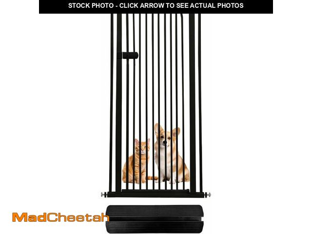 Lot 74-13071474 - Lumizone Extra Tall Cat Gate 61.02" High Pressure Mounted Extra Wide 2025 New (17 Sizes) 1.37" Gap N...