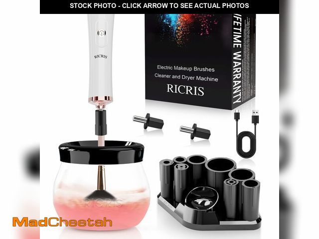 Lot 74-13476354 - RICRIS Premium Makeup Brush Cleaner Dryer Super-Fast Electric Brush Cleaner Machine Automatic Brush ...