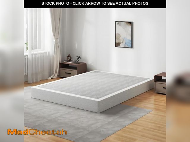 Lot 74-12493604 - Snaye 7 Inch Box Spring Full Size Bed Base, 3000lbs Heavy Duty Full Box Spring Metal Mattress Founda...