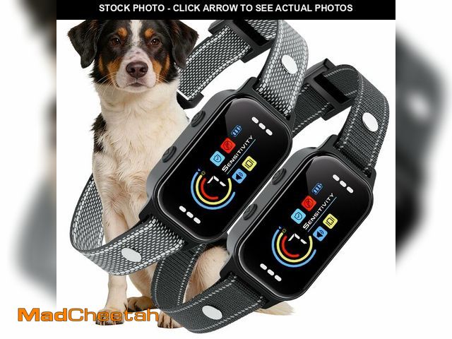 Lot 74-14061269 - Koguzl Dog Bark Collar 2 Pack, Auto Anti Barking Collar for Large Medium Small Dogs 11-120lbs, 7 Sen...