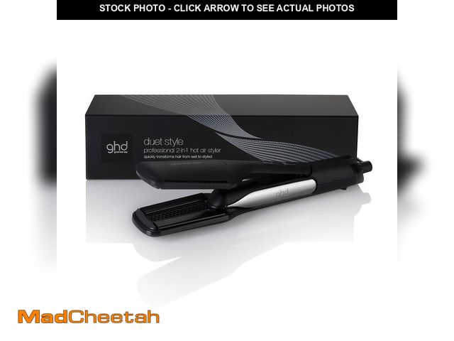Lot 74-14380800 - ghd Duet Style - 2-in-1 Flat Iron Hair Straightener + Hair Dryer, Hot Air Styler to Transform Hair f...