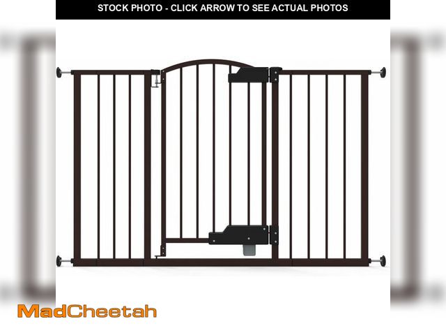 Lot 74-12544132 - Ingenuity Easy Open Baby Gate &amp; Dog Gate, Hands-Free Open Patent-Pending Foot Pedal, 27.5"-52" W...