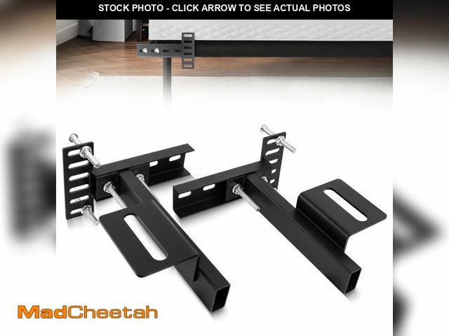 Lot 74-14211404 - MLOHASING Headboard Bracket Adjustable Bed Base Bed Extra Thick Steel Universal Kit Heavy Duty No No...
