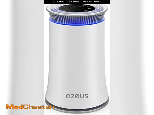 Lot 74-4013638 - AZEUS Air Purifier for Home Allergies Pets Hair in Bedroom, H13 True HEPA - UNUSED