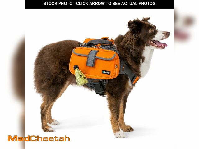 Lot 74-14300833 - PetAmi Dog Backpack for Medium &amp; Large Dogs, Saddle Bag for Dogs to Wear for Hiking, Pet Backpac...