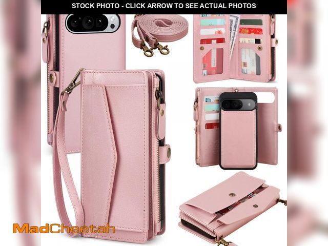 Lot 74-10997365 - DKDKSIP for Google Pixel 9 5G Wallet Case for Women, Pixel 9 Pro 6.3" Case with RFID Blocking Card H...
