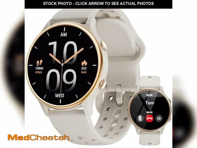 Lot 74-10956414 - (MISSING CHARGER) KEEPONFIT Smart Watches for Women, Fitness Tracker with Heart Rate &amp; SpO2 Moni...