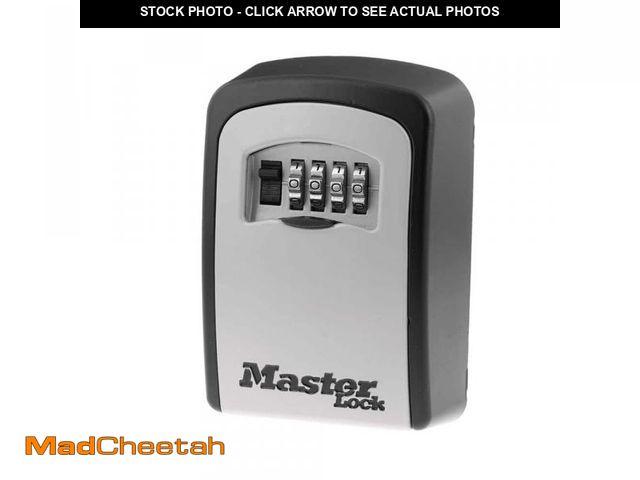 Lot 74-12412642 - Master Lock Lock Box, Resettable Combination Dials - UNUSED