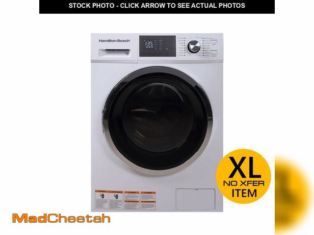 Lot 74-12689754 - HAMILTON BEACH Washer and Dryer Combo 2.7 cu ft - White - UNUSED